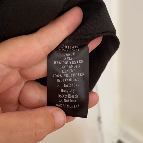 Black off the shoulder dress - Picture 5 of 5